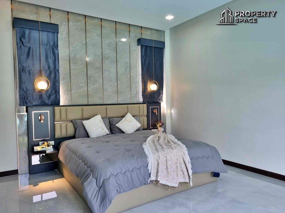 Brand New 4-Bedroom Pool Villa Near Mabprachan Lake, Pattaya – For Sale Image 32