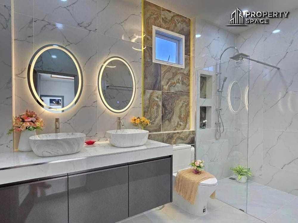 Brand New 4-Bedroom Modern Pool Villa Near Mabprachan Lake, Pattaya – For Sale Image 16