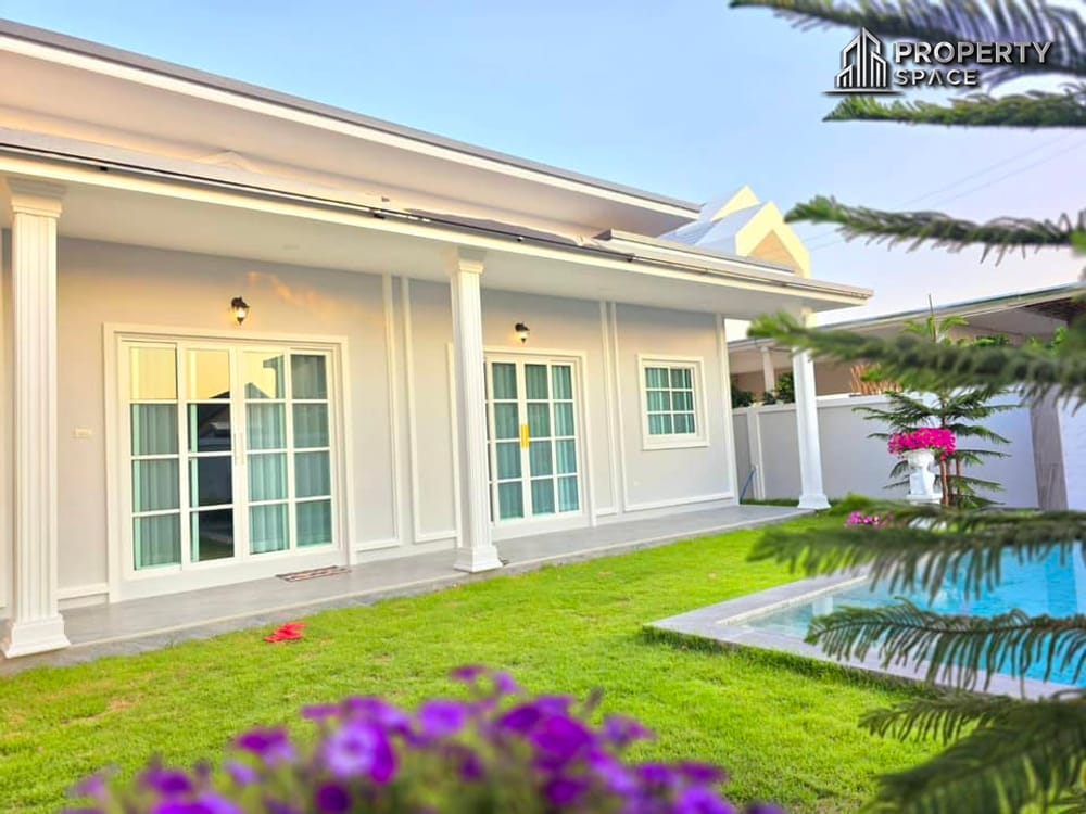 Brand New 4-Bedroom Modern Pool Villa Near Mabprachan Lake, Pattaya – For Sale Image 4