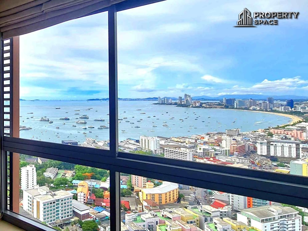 City Sea View 1-Bedroom Condo in Unixx South Pattaya – For Rent Image 3
