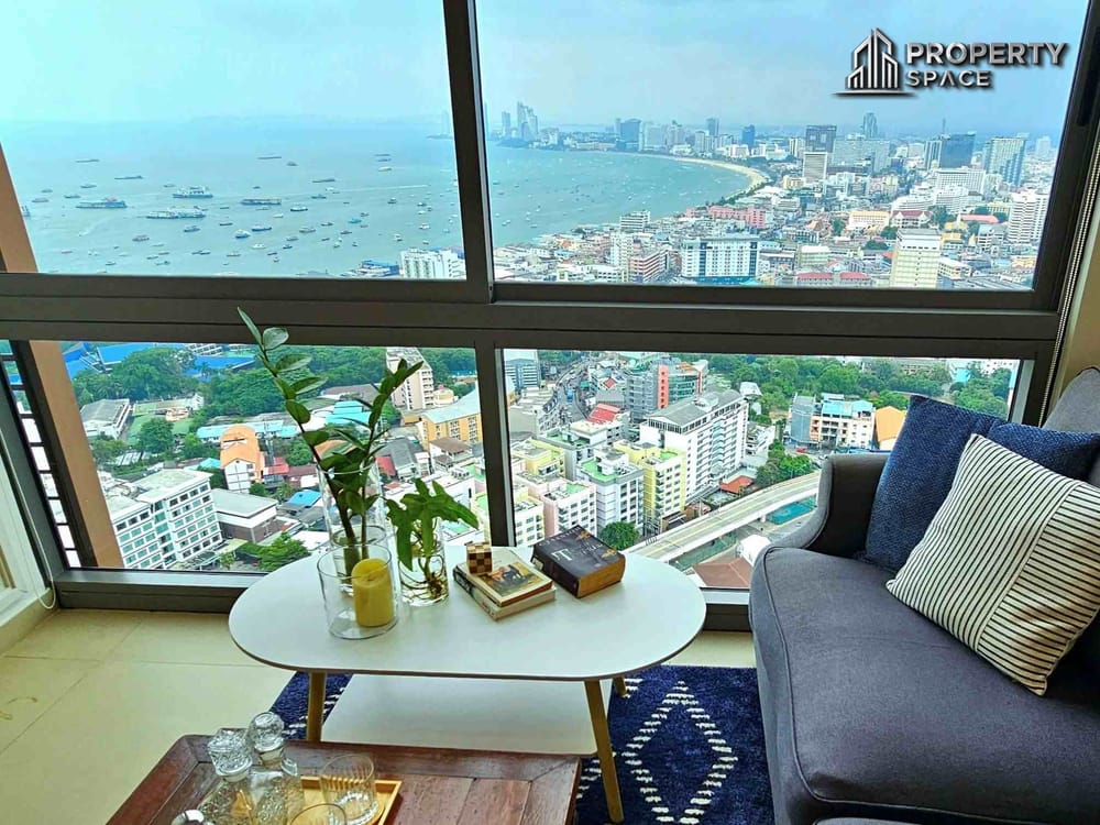 City Sea View 1-Bedroom Condo in Unixx South Pattaya – For Rent Image 6