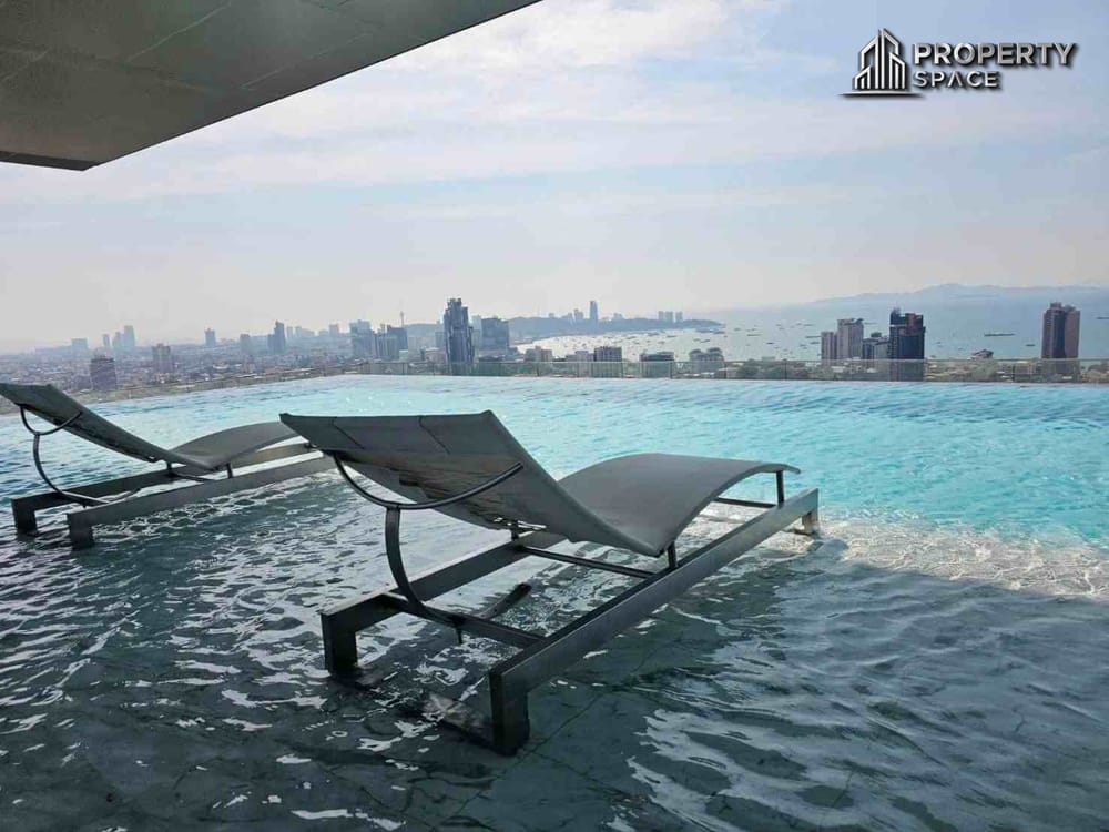 Brand New 1-Bedroom on Floor 19 with Sea View in ONCE Pattaya Condo – For Rent Image 9