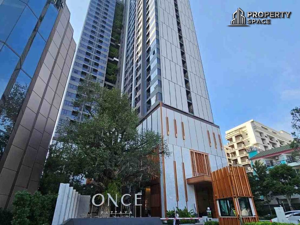 Brand New 1-Bedroom on Floor 19 with Sea View in ONCE Pattaya Condo – For Rent Image 10