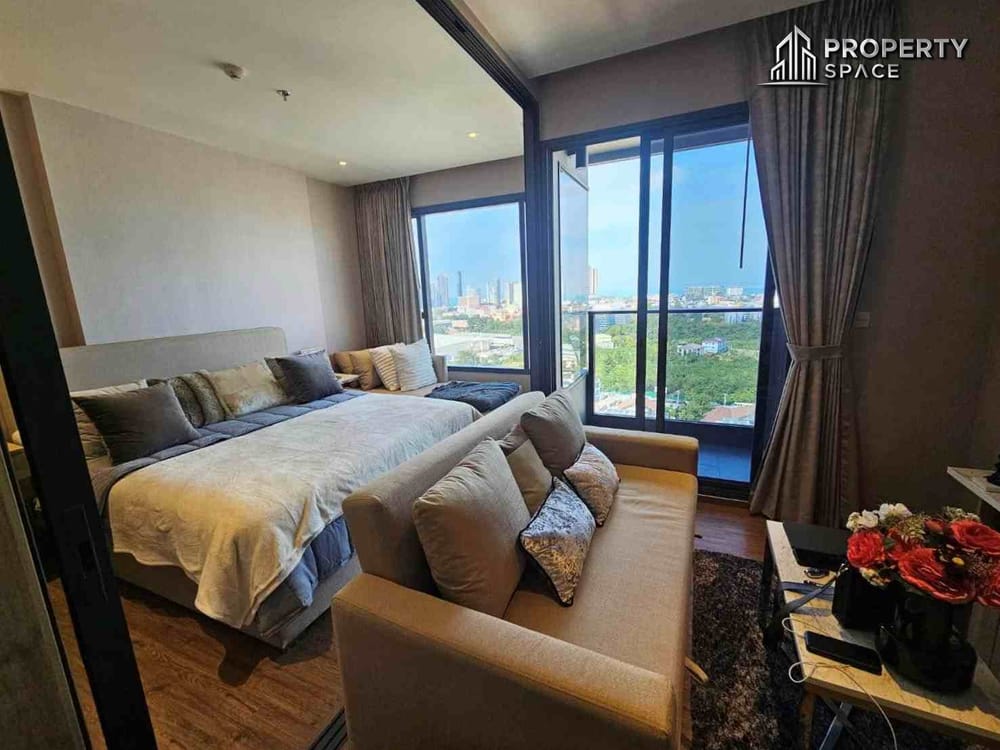 Brand New 1-Bedroom on Floor 19 with Sea View in ONCE Pattaya Condo – For Rent Image 1