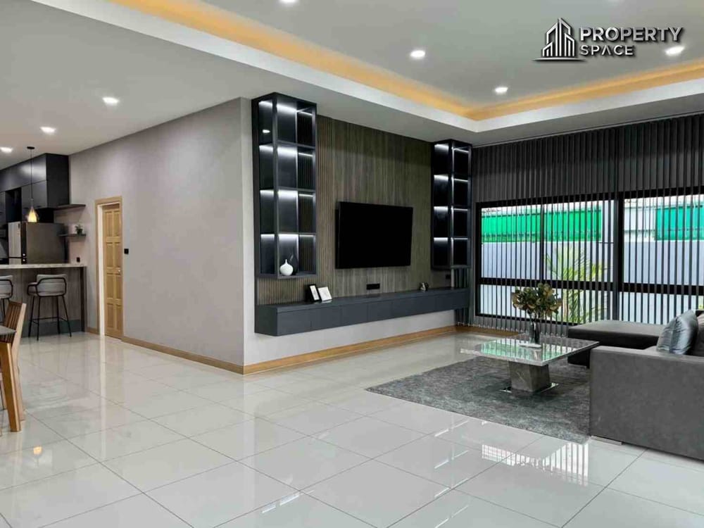 Brand New 3 Bedroom Detached House Near Mabprachan Lake Pattaya For Rent Image 4