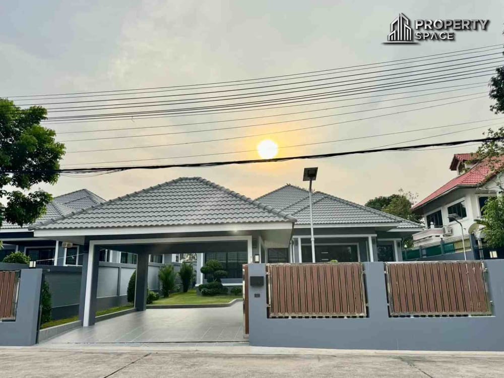 Brand New 3 Bedroom Detached House Near Mabprachan Lake Pattaya For Rent Image 1