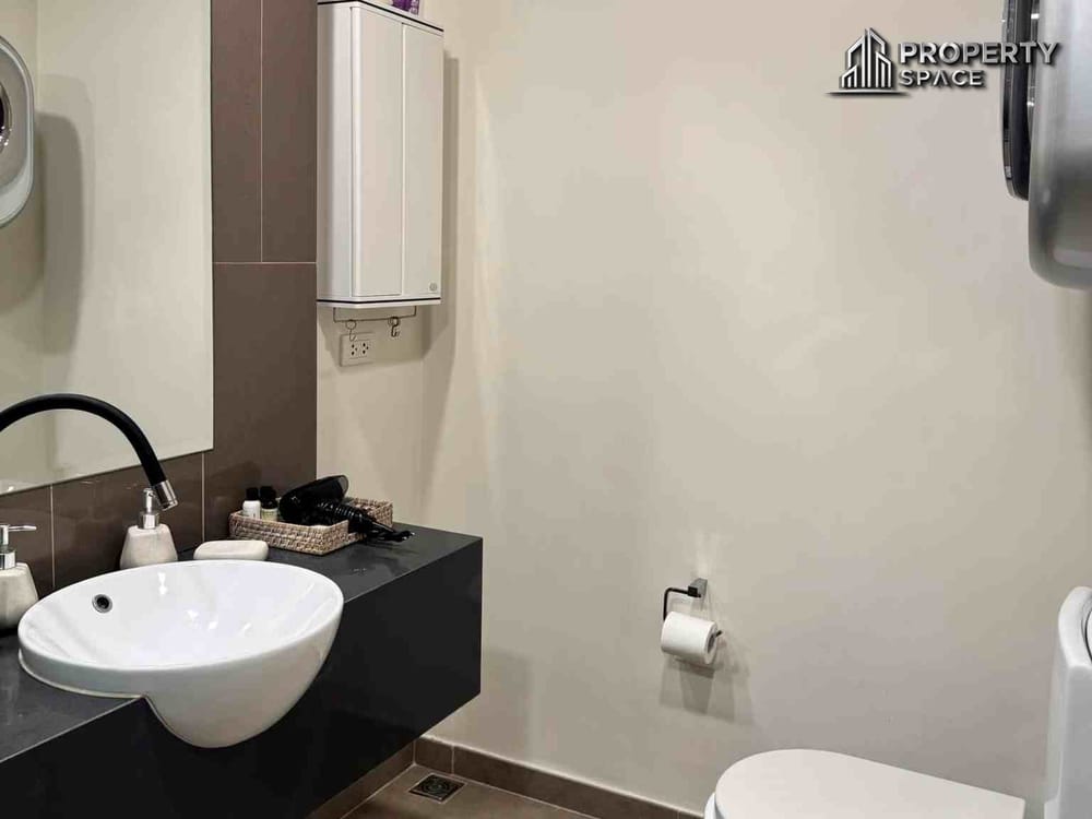 Beachfront Living! Sea View Studio in Zire Wongamat, Pattaya – For Rent Image 7