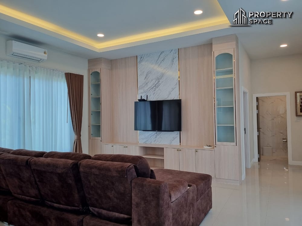 Pet Friendly Brand New 3 Bedroom Pool Villa At Garden Ville 8 Pattaya For Rent Image 6