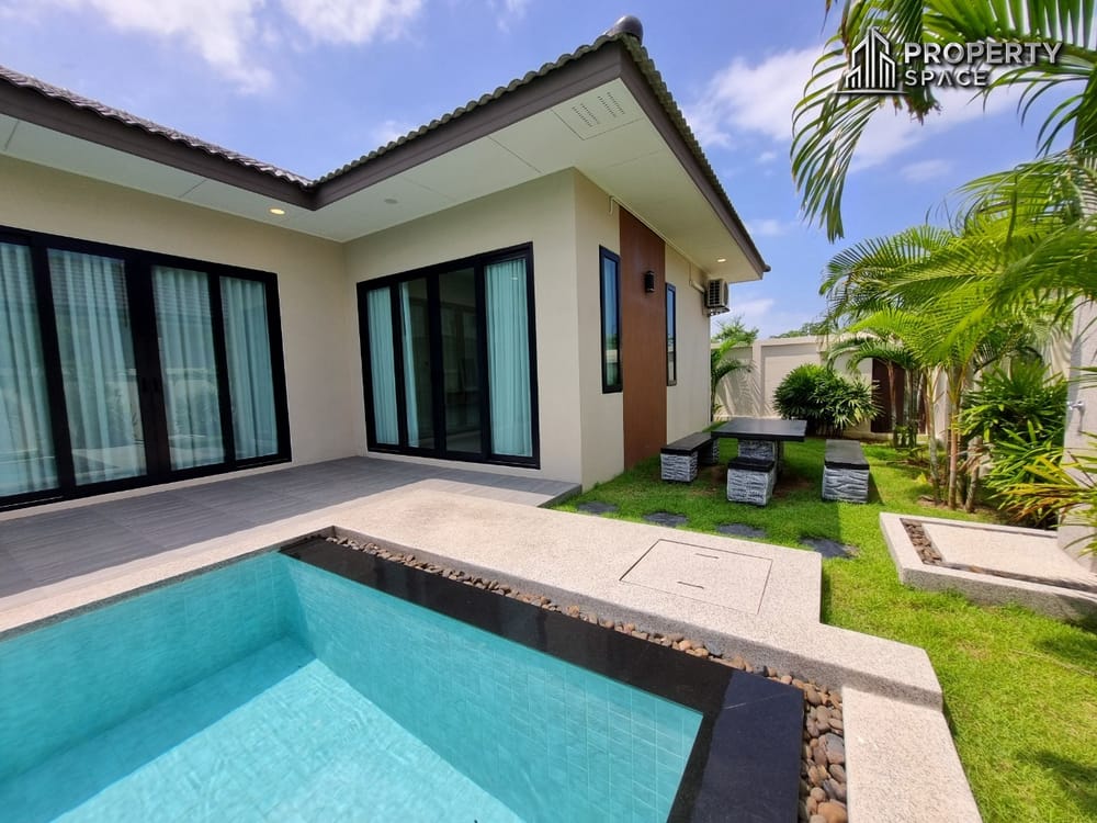 Pet Friendly Brand New 3 Bedroom Pool Villa At Garden Ville 8 Pattaya For Rent Image 23
