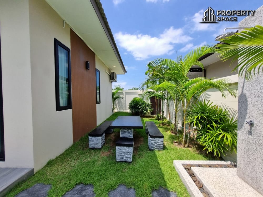 Pet Friendly Brand New 3 Bedroom Pool Villa At Garden Ville 8 Pattaya For Rent Image 4