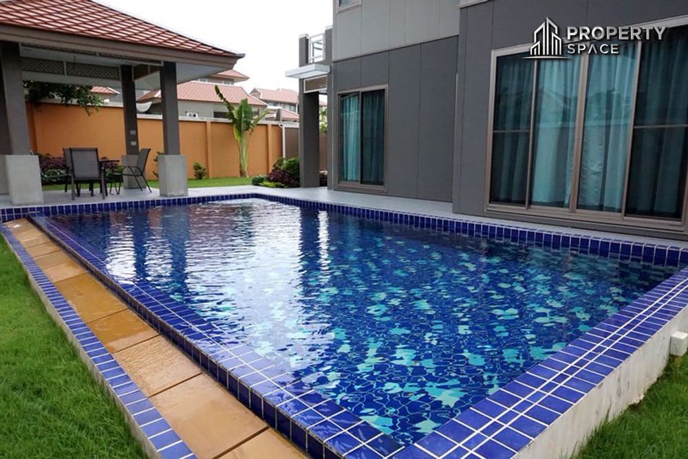 Family-Friendly 4-Bedroom Pool Villa for Rent Near Regent International School, Pattaya Image 3