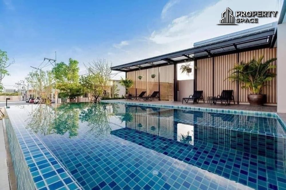 Modern Funished 2 Bedroom Corner House In Khao Talo Pattaya For Rent Image 1