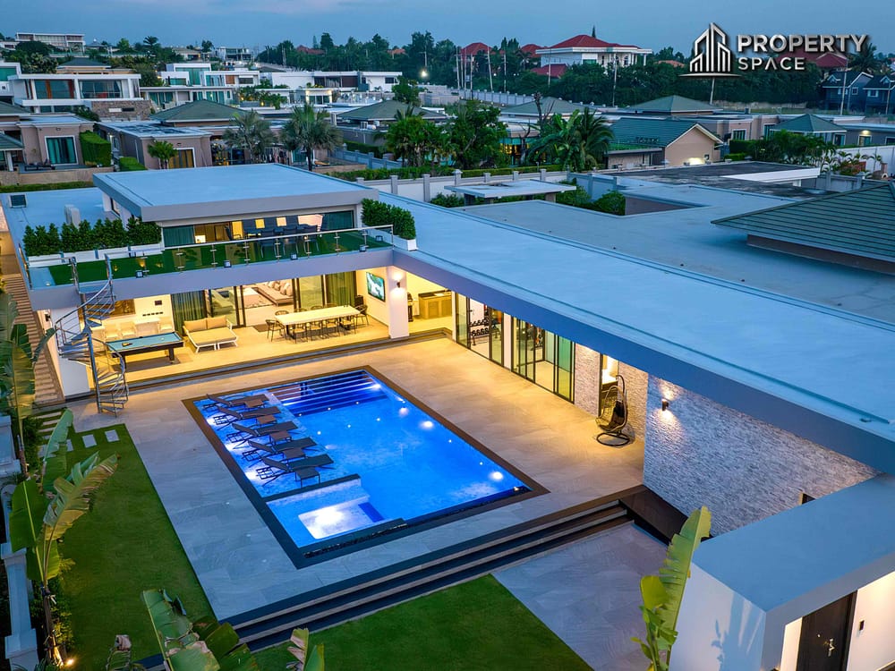 Grand 6 Bedroom Luxury Pool Villa In Siam Royal View Pattaya Luxury Village For Sale  Image 4