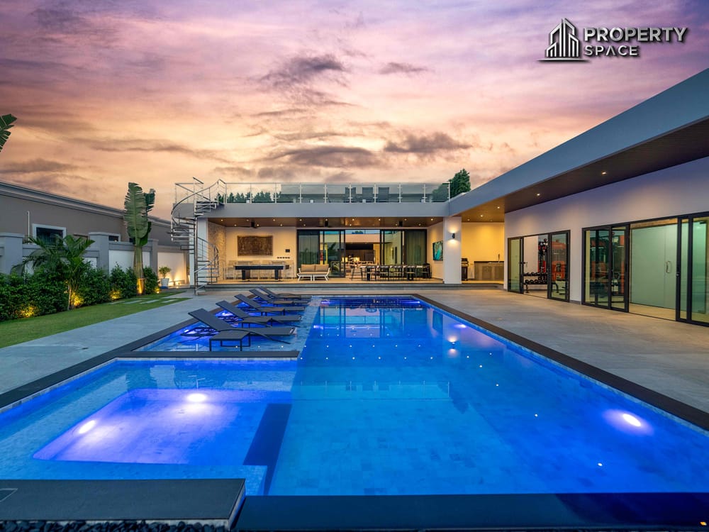 Grand 6 Bedroom Luxury Pool Villa In Siam Royal View Pattaya Luxury Village For Sale  Image 3
