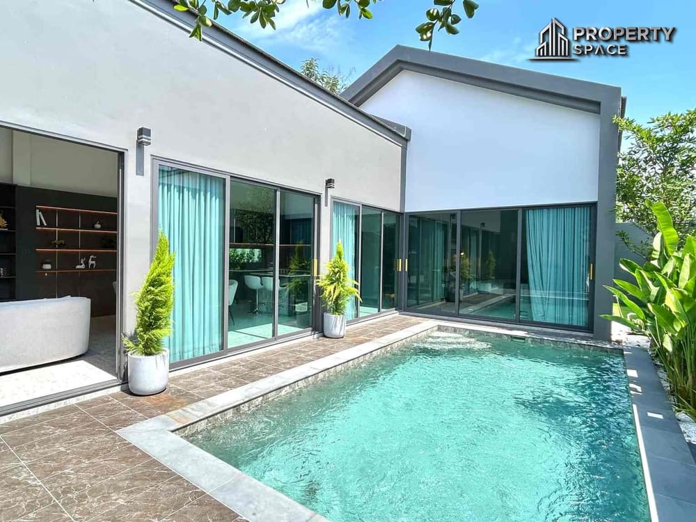 3 Bedroom Modern Luxury Pool Villa Near Mabprachan Lake Pattaya For Sale Image 1