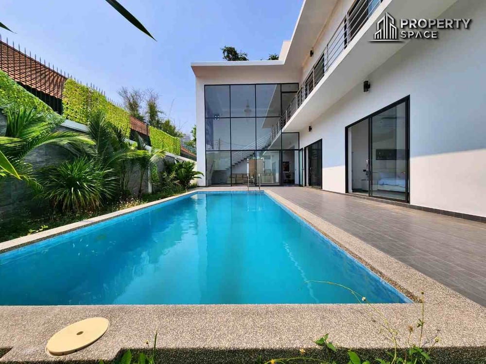 Brand New Ultra Luxury 6 Bedroom Pool Villa In the Heart of Pratumnak For Sale Image 1
