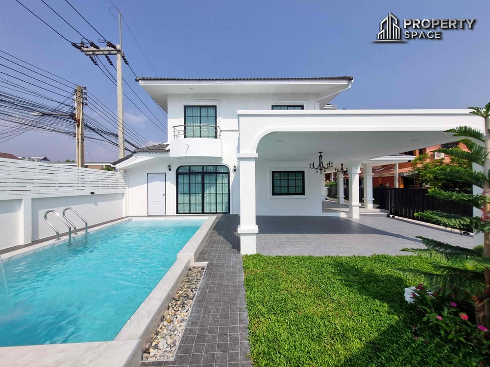 3 Bedroom Luxury Pool Villa In East Pattaya Close To Big C South Pattaya For Sale Image 1