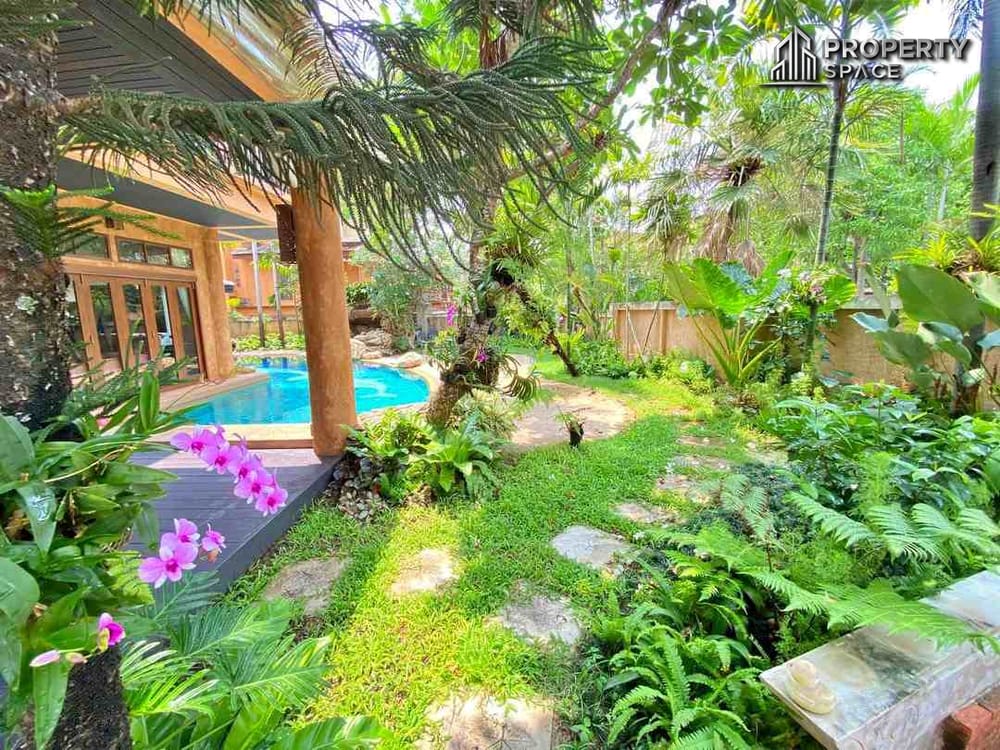 Luxurious 4 Bedroom Pool Villa In Na Jomtien Pattaya For Rent Image 5