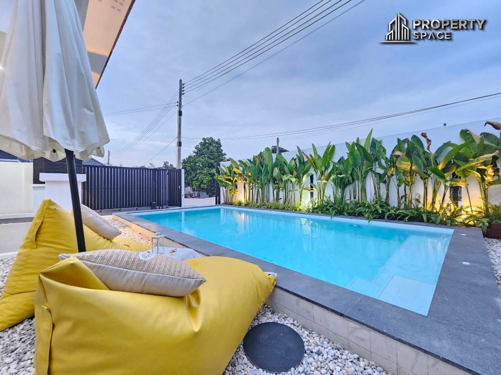 Brand New 3 Bedroom Pool Villa Modern Style In Huai Yai For Sale Image 6