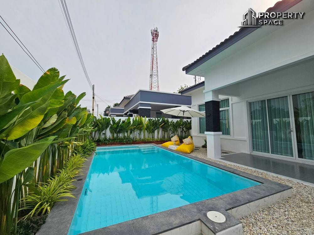 Brand New 3 Bedroom Pool Villa Modern Style In Huai Yai For Sale Image 5