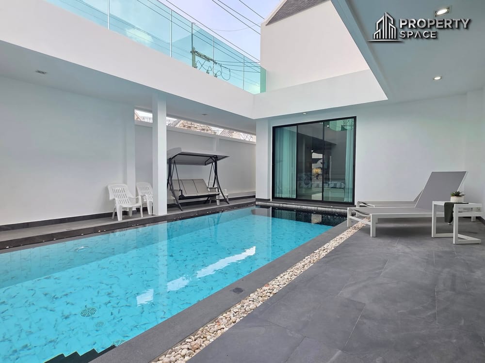 Brand New 3 Bedrooms Nordic Luxury Pool Villa In Huai Yai For Rent Image 4