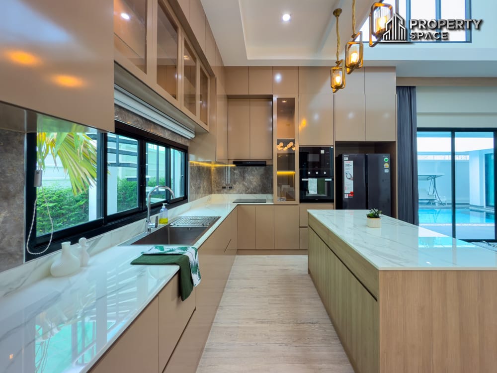 Brand New 3 Bedrooms Nordic Luxury Pool Villa In Huai Yai For Rent Image 12