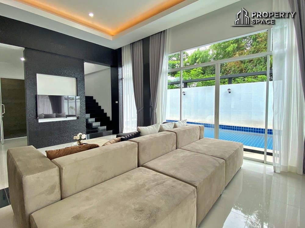 Brand New Modern House 4-Bedroom Pool Villa With Spacious Layout in Huai Yai, Pattaya – For Sale Image 8
