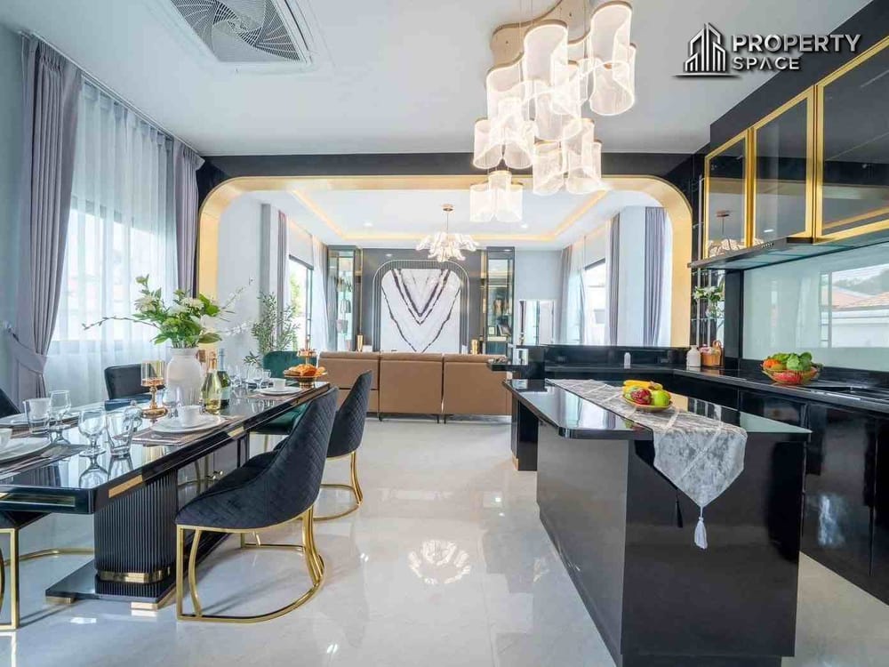 Brand New Modern Single-Story 4 Bedroom Pool Villa In East Pattaya For Sale Image 6
