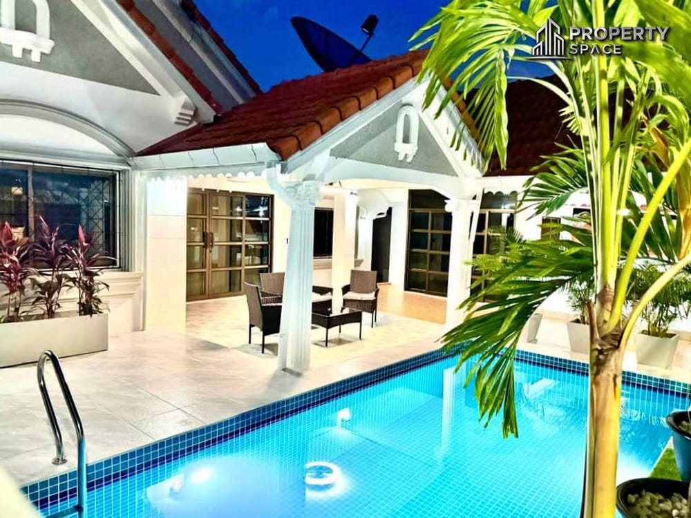 Family-Friendly 4-Bedroom Pool Villa Near Tara Pattana School Pattaya for Sale Image 1