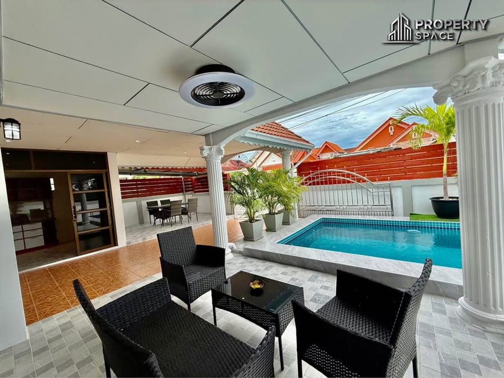 Family-Friendly 4-Bedroom Pool Villa Near Tara Pattana School Pattaya for Sale Image 3