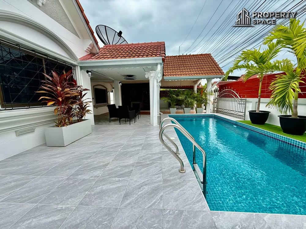 Family-Friendly 4-Bedroom Pool Villa Near Tara Pattana School Pattaya for Sale Image 1
