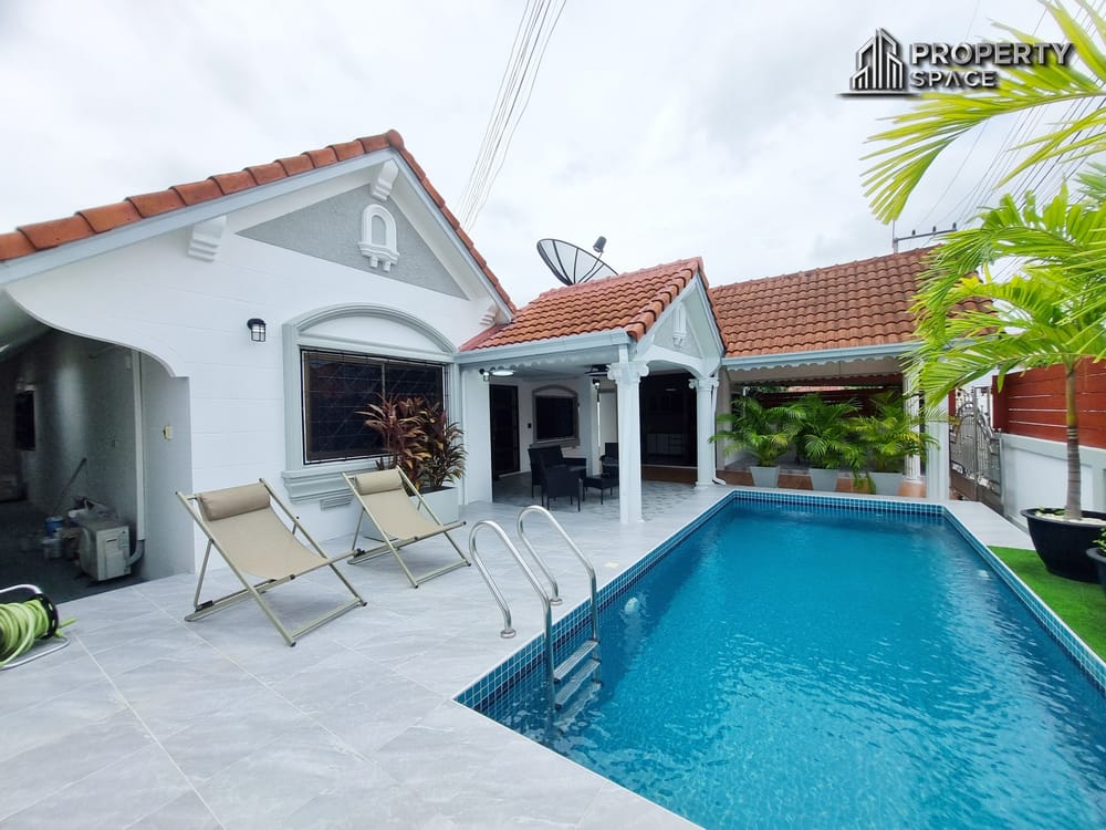 Family-Friendly 4-Bedroom Pool Villa Near Tara Pattana School Pattaya for Sale Image 1