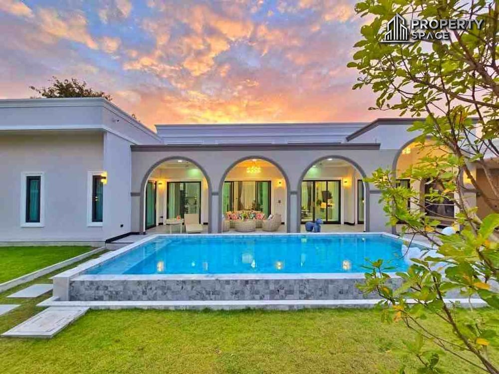 New Luxury Modern 4 Bedroom Pool Villa In Soi Siam Pattaya For Sale Image 3