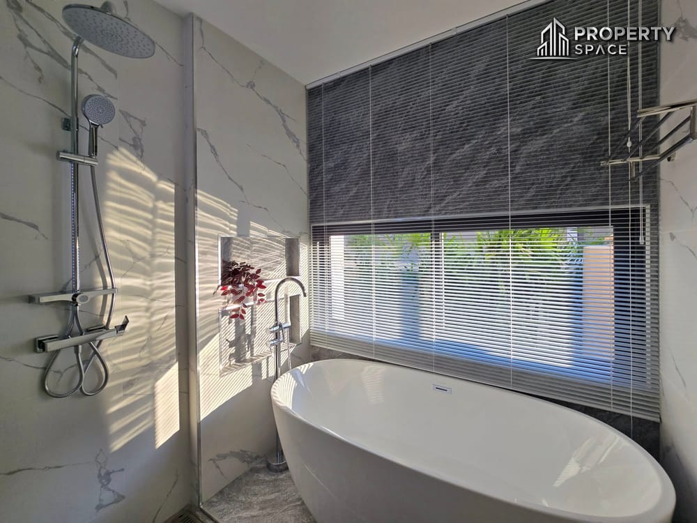 New Nordic-Style 3-Bedroom Corner Pool Villa Near Mabprachan Lake Pattaya For Sale Image 26