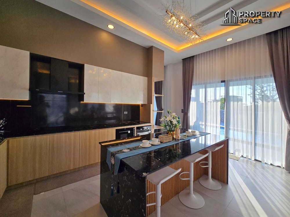 New Nordic-Style 3-Bedroom Corner Pool Villa Near Mabprachan Lake Pattaya For Sale Image 16