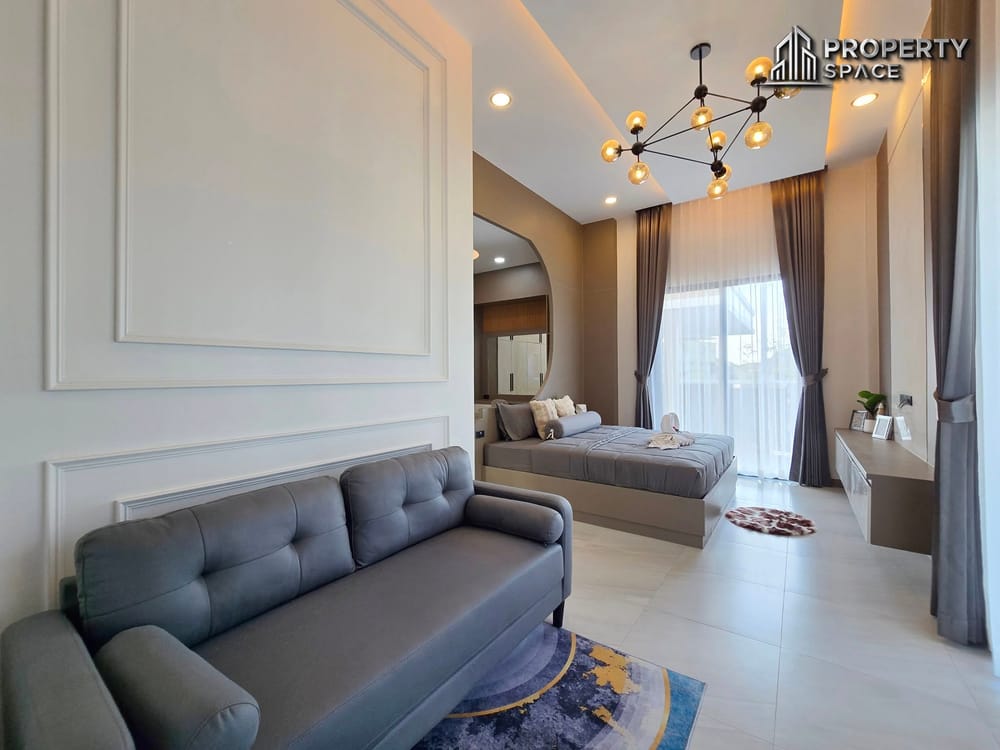 New Nordic-Style 3-Bedroom Corner Pool Villa Near Mabprachan Lake Pattaya For Sale Image 21