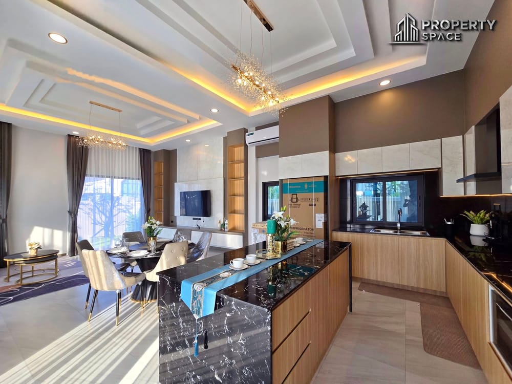 New Nordic-Style 3-Bedroom Corner Pool Villa Near Mabprachan Lake Pattaya For Sale Image 13