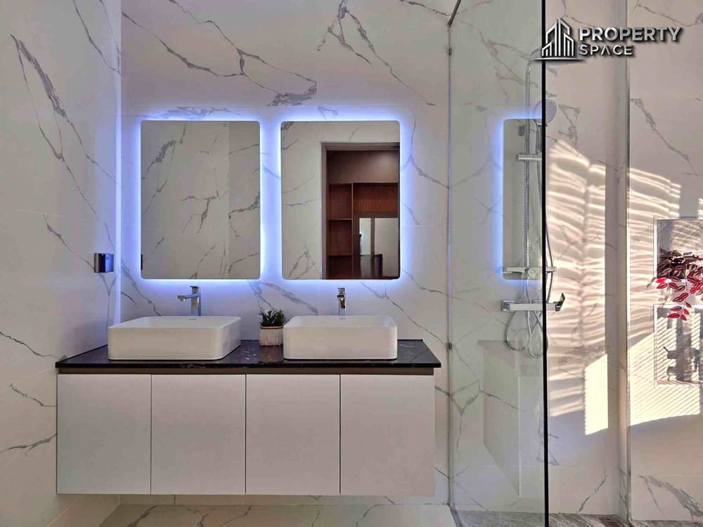 Luxury 3-Bedroom Nordic Pool Villa Near Mabprachan Lake Pattaya – For Sale Image 23