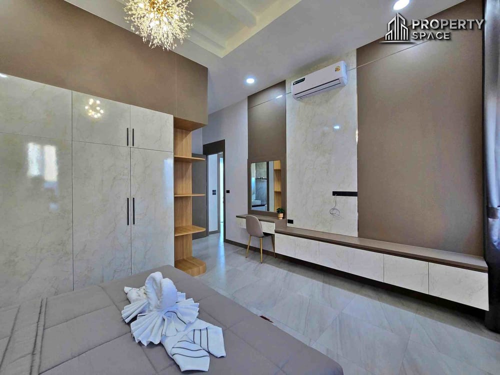 Luxury 3-Bedroom Nordic Pool Villa Near Mabprachan Lake Pattaya – For Sale Image 29