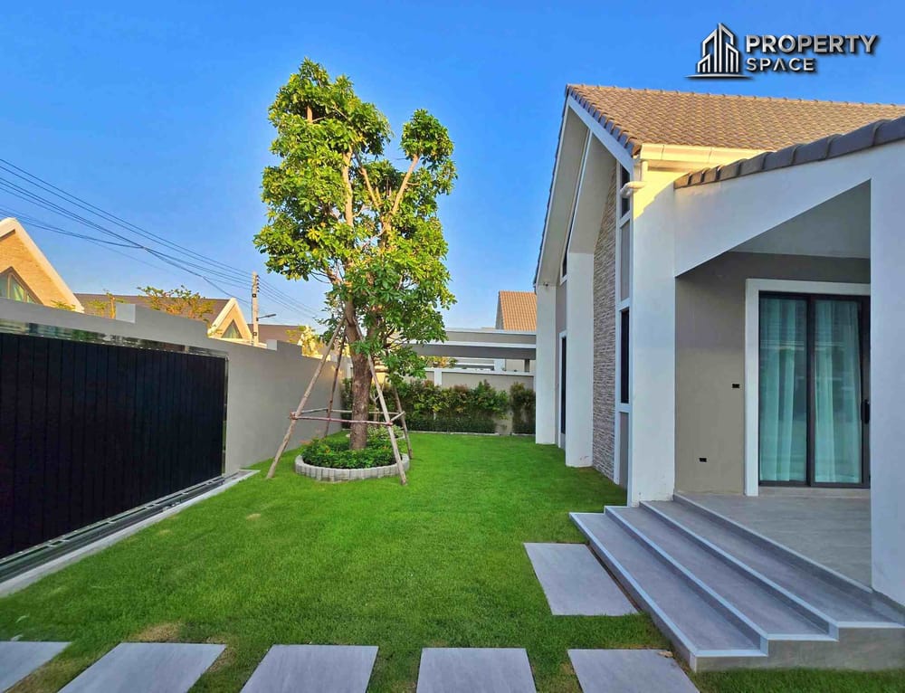 Luxury 3-Bedroom Nordic Pool Villa Near Mabprachan Lake Pattaya – For Sale Image 6