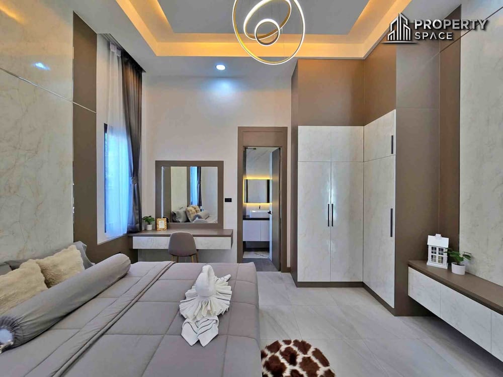 Luxury 3-Bedroom Nordic Pool Villa Near Mabprachan Lake Pattaya – For Sale Image 26