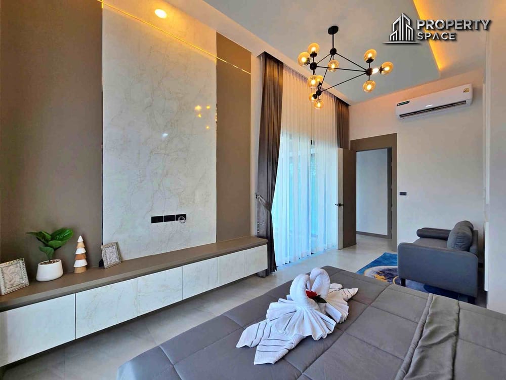 Luxury 3-Bedroom Nordic Pool Villa Near Mabprachan Lake Pattaya – For Sale Image 21