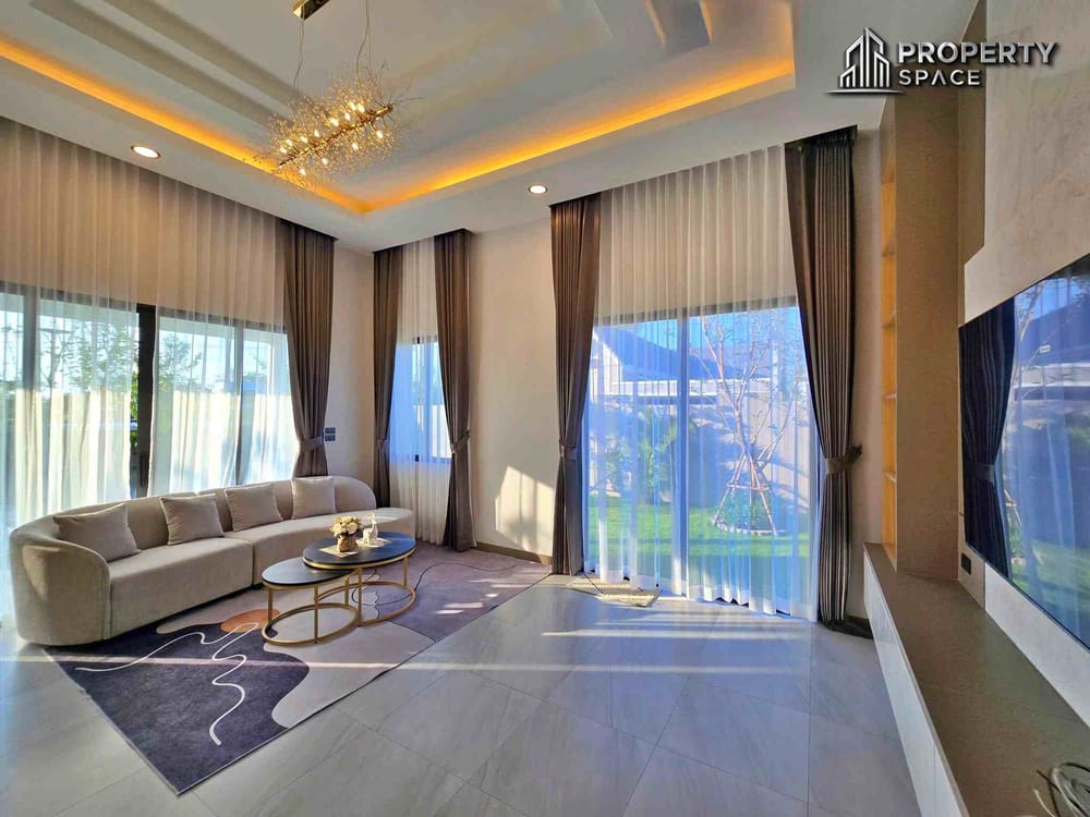 Luxury 3-Bedroom Nordic Pool Villa Near Mabprachan Lake Pattaya – For Sale Image 10