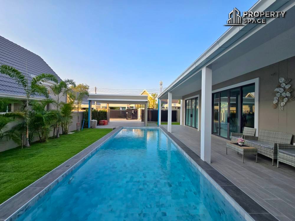 Luxury 3-Bedroom Nordic Pool Villa Near Mabprachan Lake Pattaya – For Sale Image 7