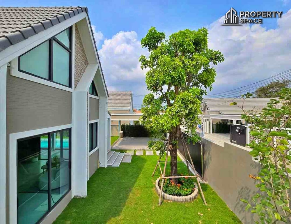 Luxury 3-Bedroom Nordic Pool Villa Near Mabprachan Lake Pattaya – For Sale Image 6