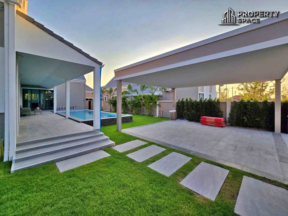 Luxury 3-Bedroom Nordic Pool Villa Near Mabprachan Lake Pattaya – For Sale Image 34