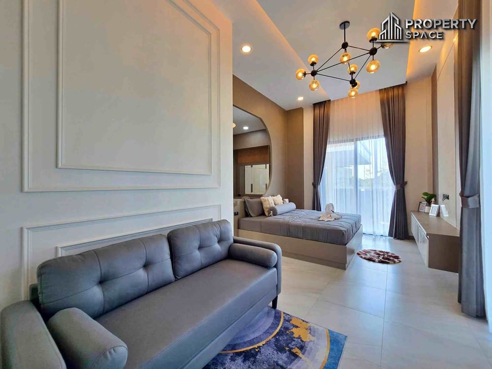 Luxury 3-Bedroom Nordic Pool Villa Near Mabprachan Lake Pattaya – For Sale Image 19