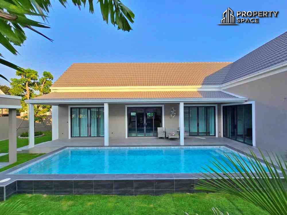 Luxury 3-Bedroom Nordic Pool Villa Near Mabprachan Lake Pattaya – For Sale Image 4