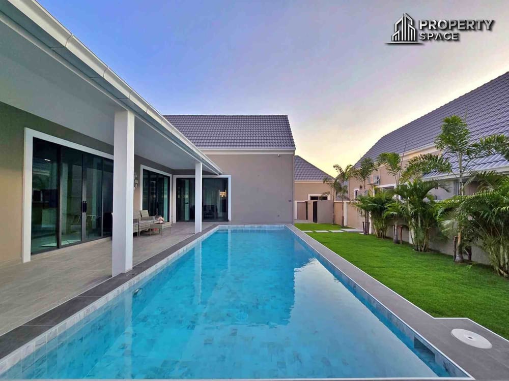 Luxury 3-Bedroom Nordic Pool Villa Near Mabprachan Lake Pattaya – For Sale Image 8