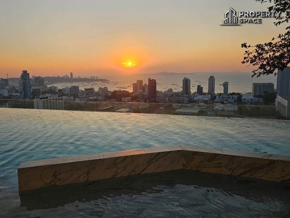 Hot Deal! Stylish Studio Condo with City View at ONCE Pattaya For Rent – Fully Furnished & Ready to Move In! Image 1